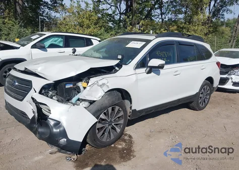 2017 Subaru Outback 2.5I Limited z USA, uszkodzony, nr VIN 4S4BSANC0H3246435